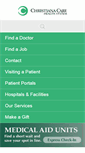 Mobile Screenshot of christianacare.org